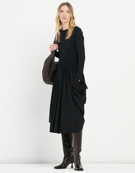 High Canticle Black Dress