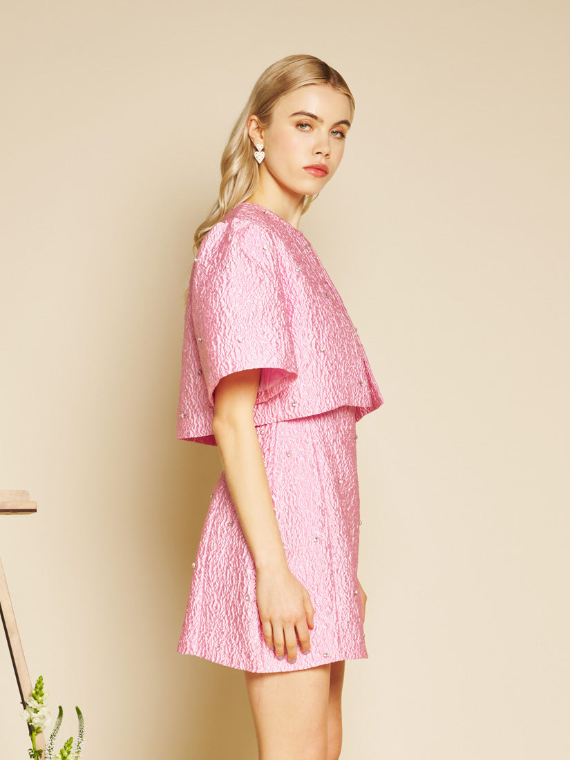 Sister Jane Celeste Gem Jacquard Jacket