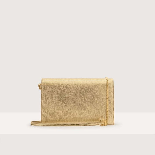 Coccinelle Gold Dandy Clutch