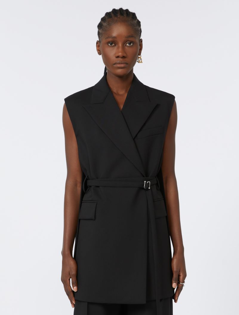 Sportmax Ciurma Sleeveless Blazer