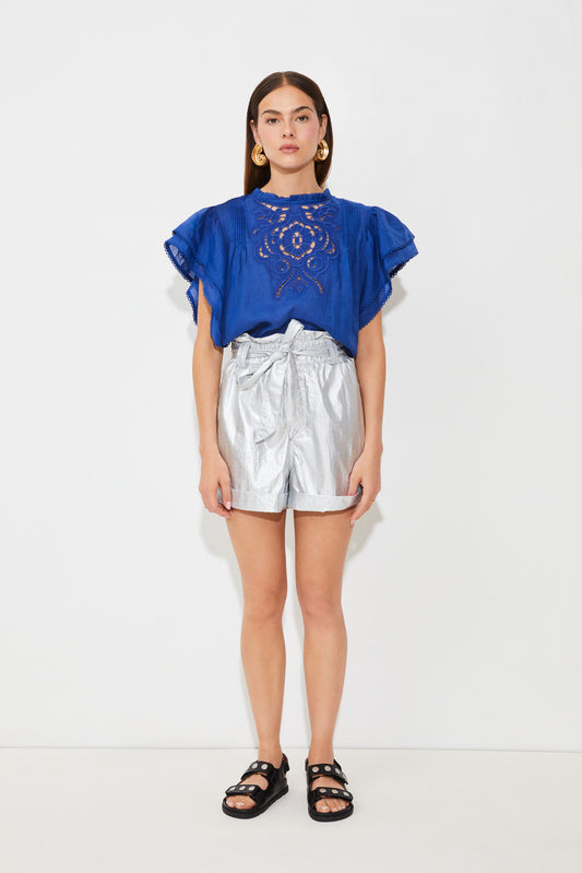 Suncoo Love Royal Blue Top