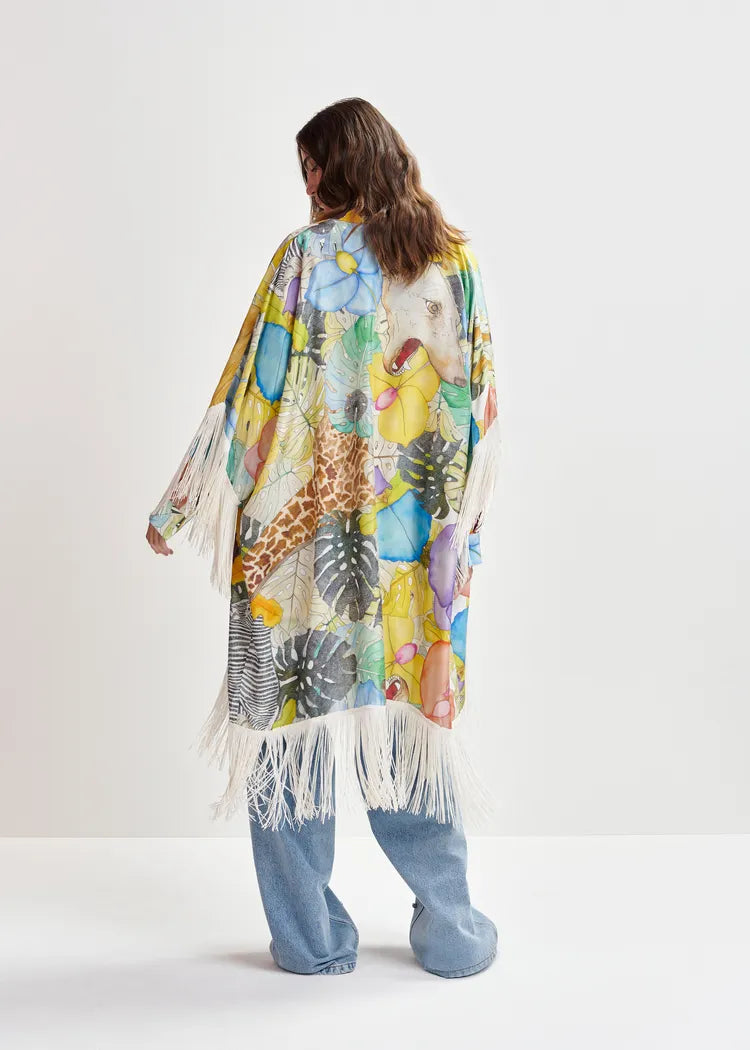 Essentiel Antwerp Hidonea Fringing Kimono
