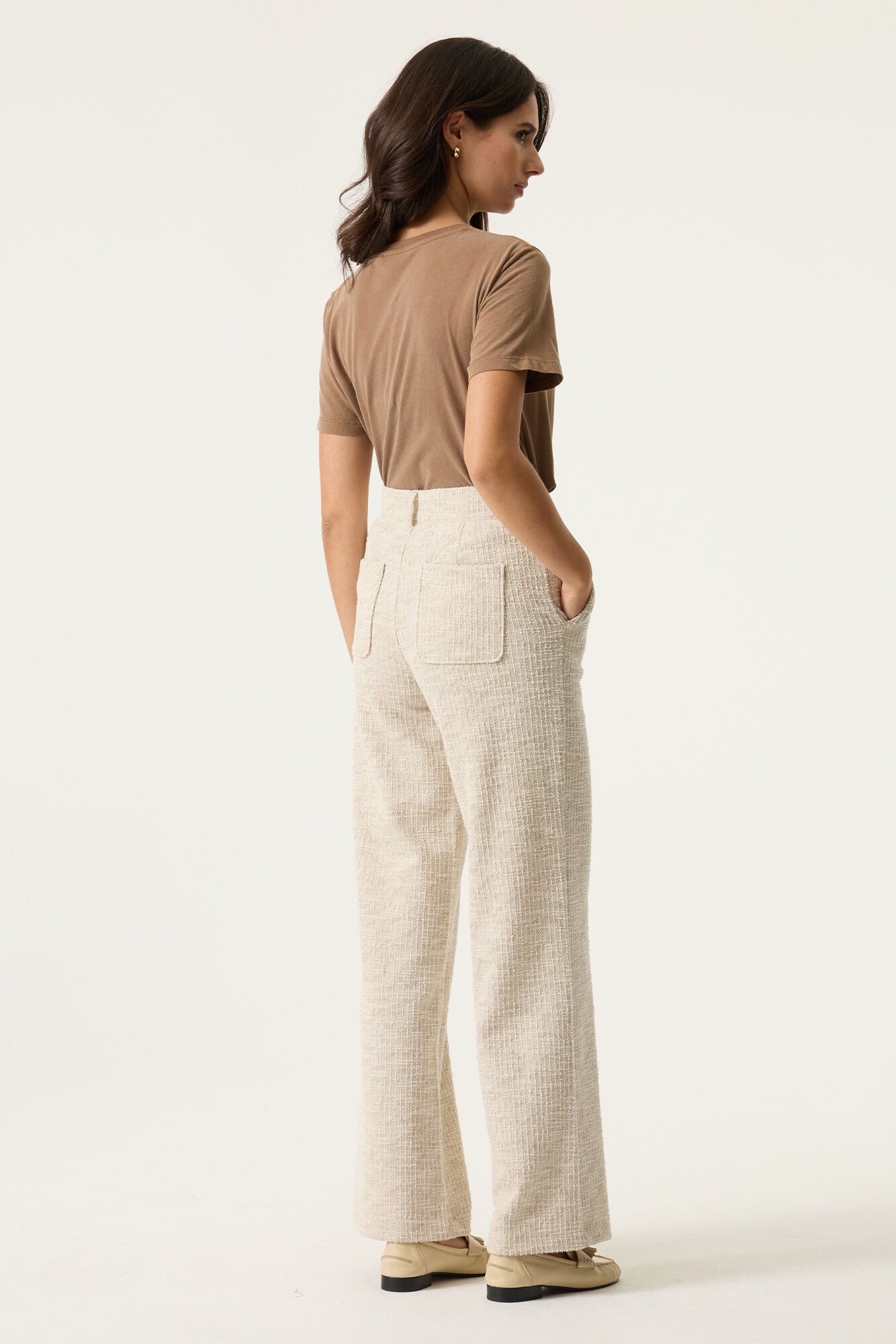 Garcia Soft Taupe T Shirt