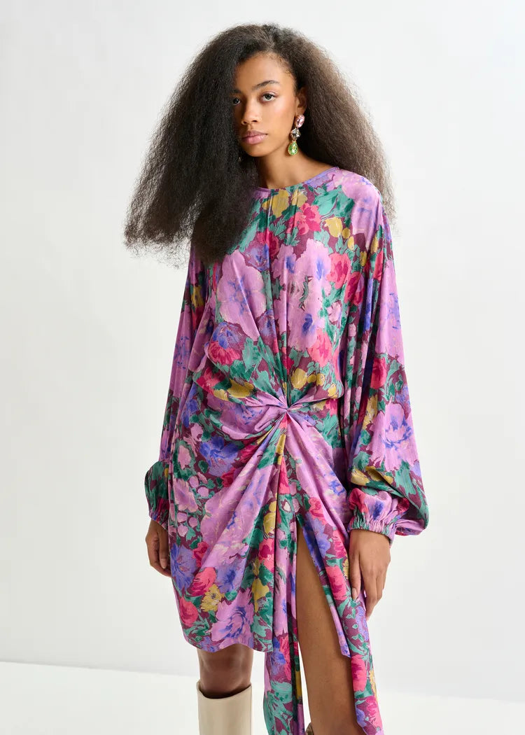Essentiel Antwerp Drape Detail Mini Dress