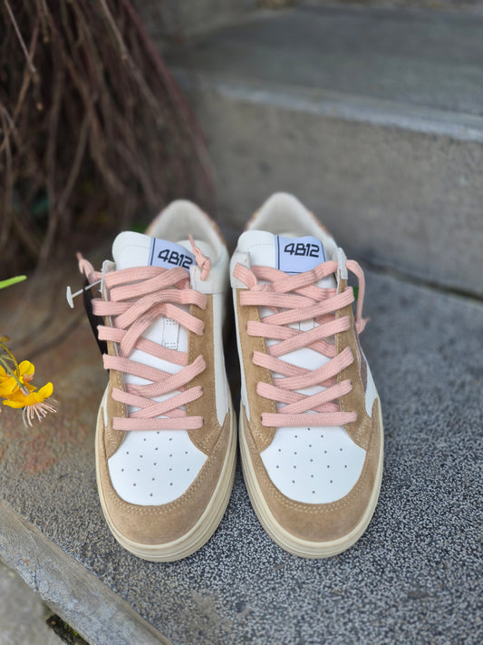 4B12 Kyle Pink Sneakers