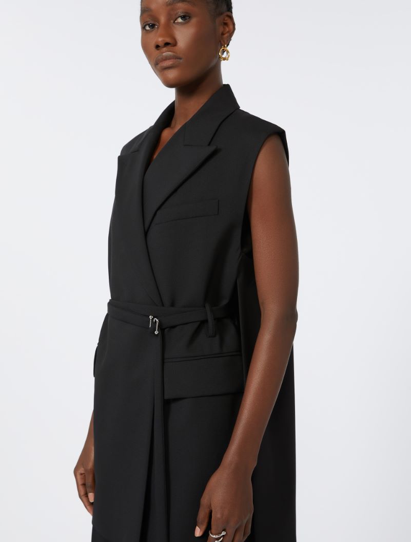 Sportmax Ciurma Sleeveless Blazer