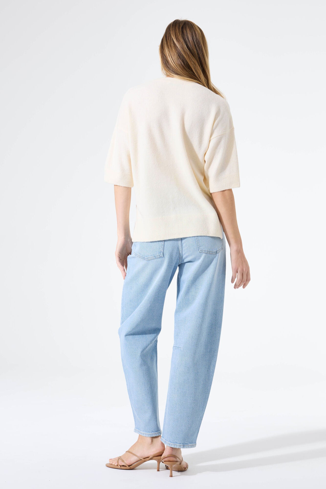 Garcia White Short sleeve Knit