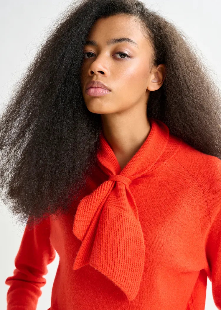 Essentiel Antwerp Invited Poppy Cashmere Jumper