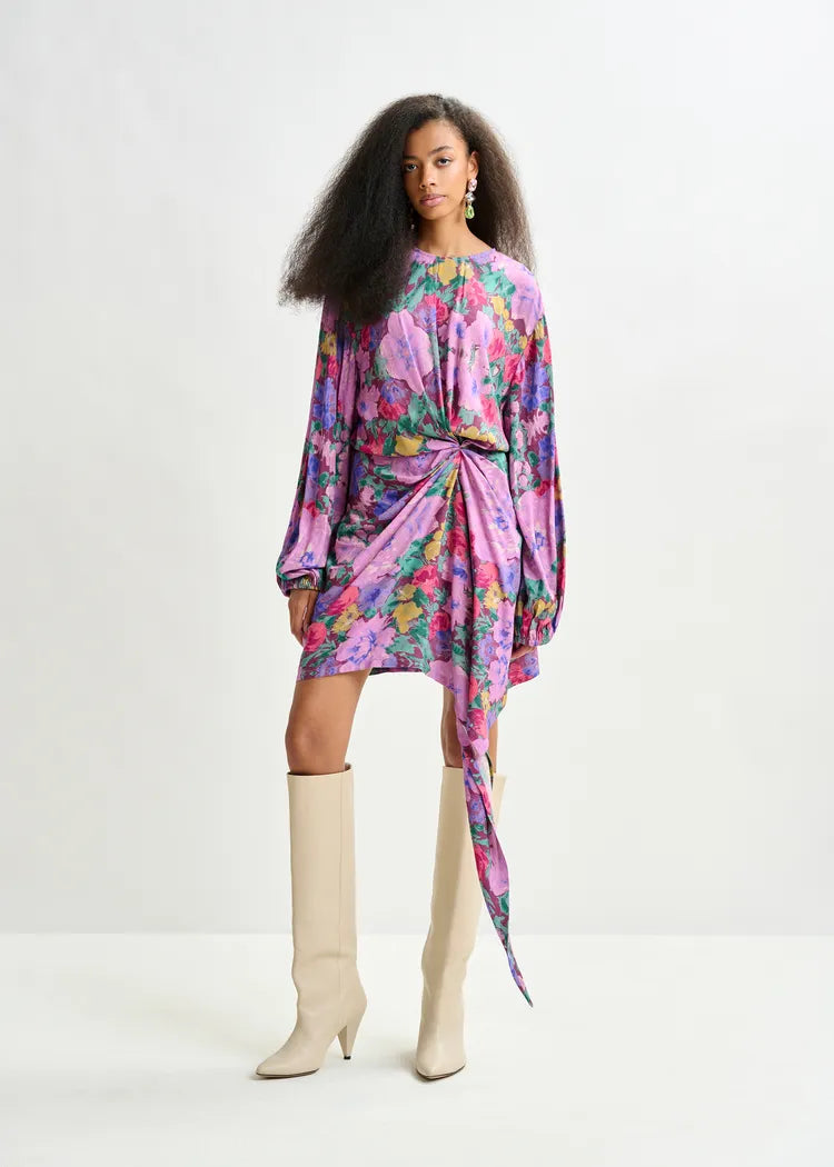 Essentiel Antwerp Drape Detail Mini Dress