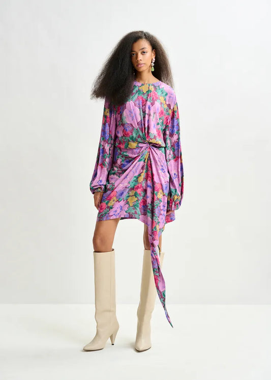 Essentiel Antwerp Drape Detail Mini Dress