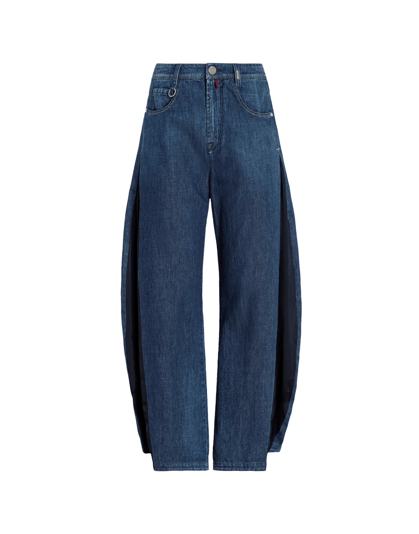 High Howl Indigo cotton denim jeans with side insert