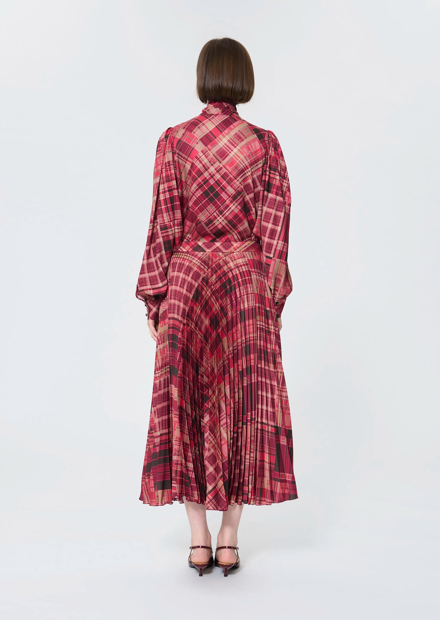 Tara Jarmon Juline Pleated Full Skirt