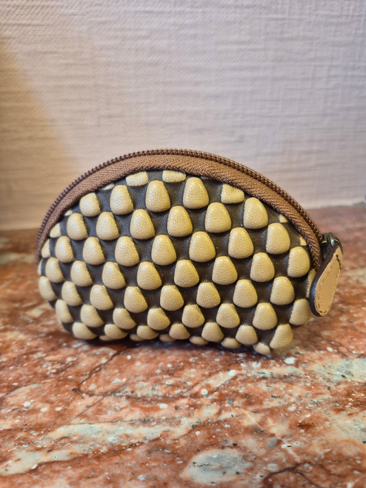 Tissa Fontaneda Half Moon Purse Stone