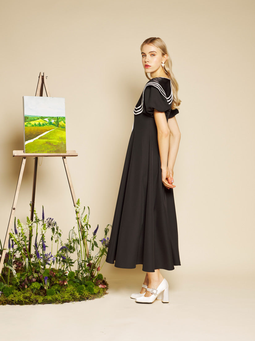 Sister Jane Primrose Collar Midi Dress