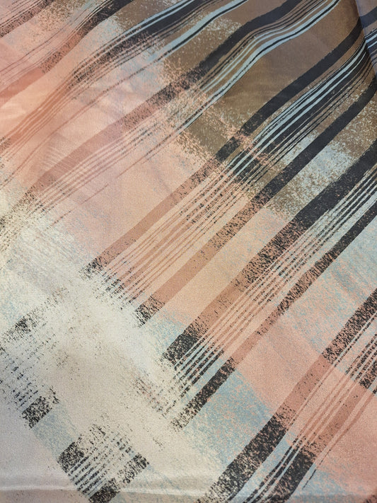 Gustav Rust/Ivory Silk Scarf