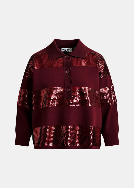 Essentiel Antwerp Illuminati Polo Top