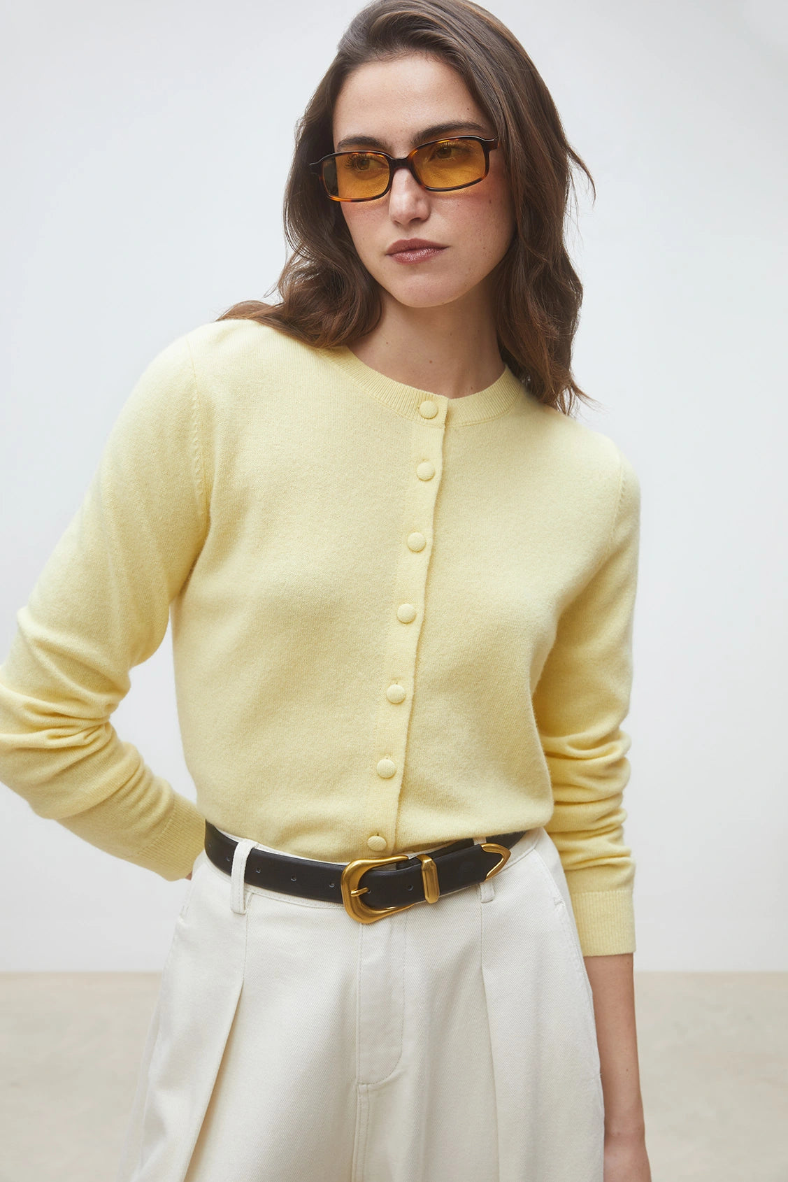 Suncoo Geski Jaune Cardigan