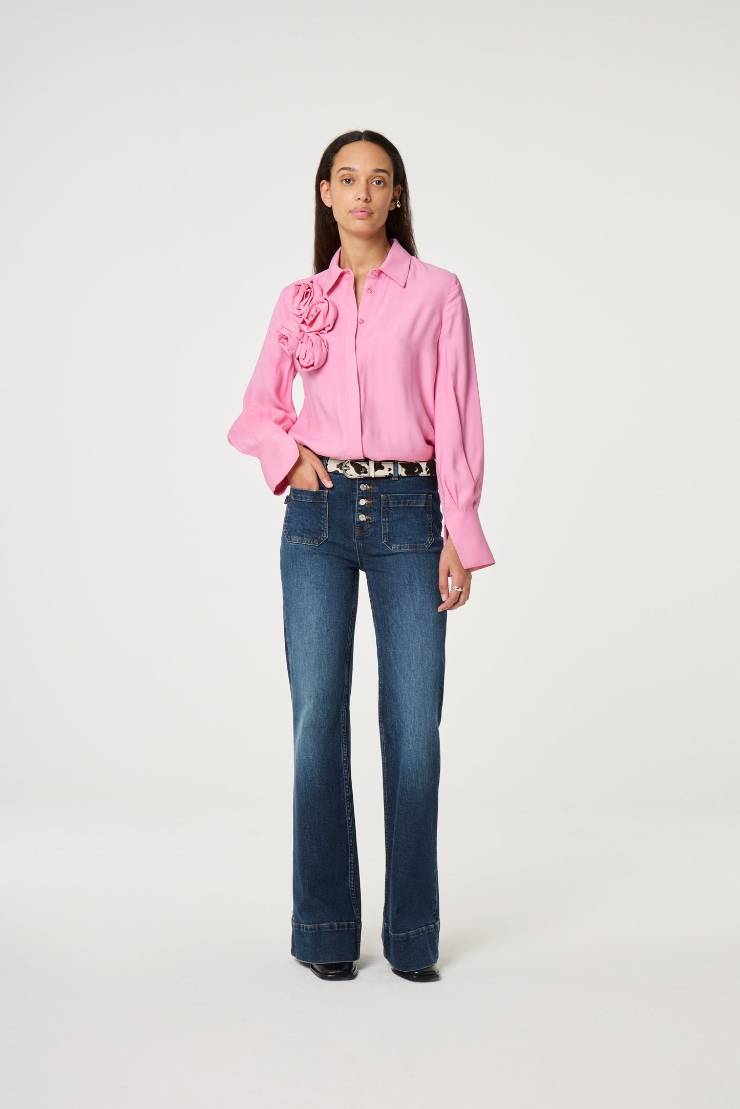 Fabienne Chapot Rosette Blouse