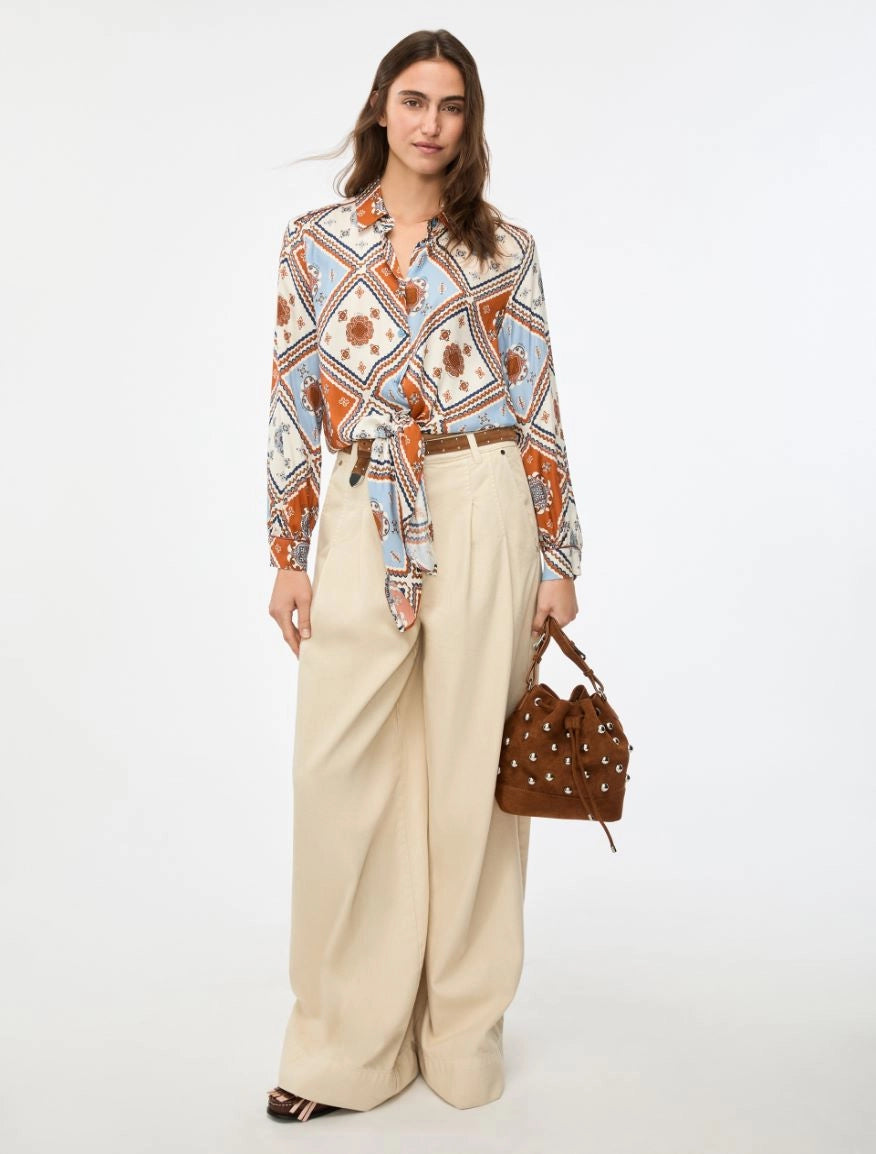 Iblues Iblpattino Vibrant Print Shirt