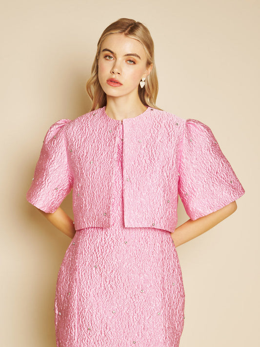 Sister Jane Celeste Gem Jacquard Jacket