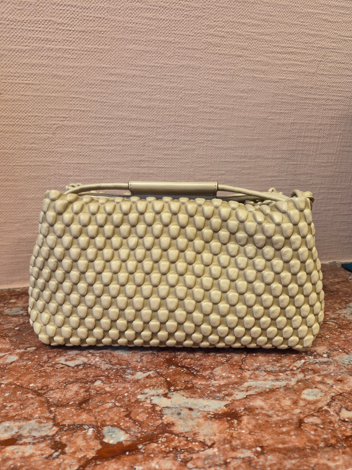 Tissa Fontaneda Tango Bag Gold Nacre Bag