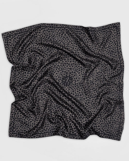 Lescarf Leo Grey Print Scarf