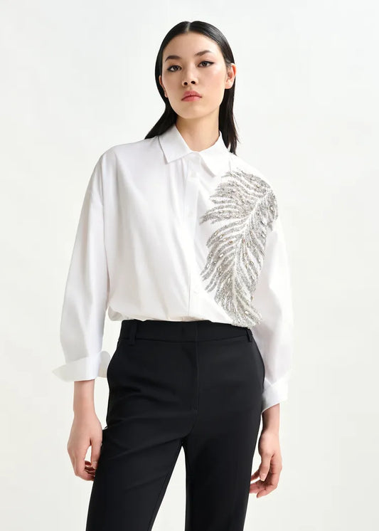 Essentiel Antwerp Iliza Embellished Shirt