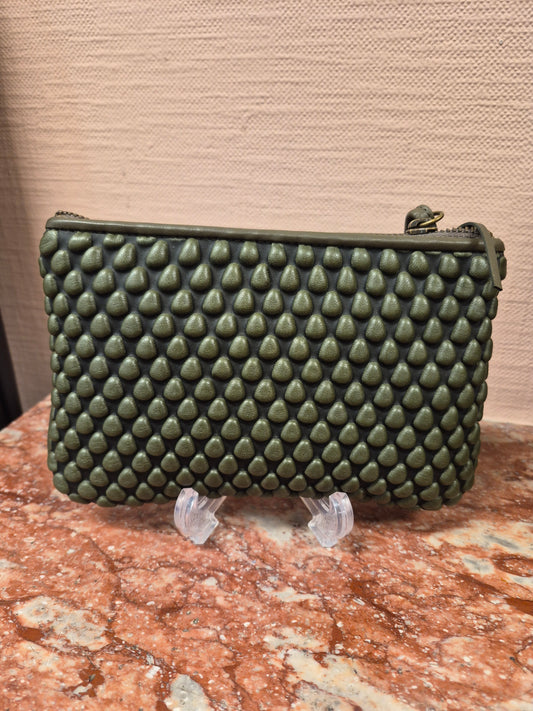 Tissa Fontaneda Loden Green Pochette Large