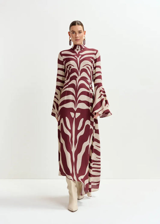 Essentiel Antwerp Istripe Asymmetric Dress