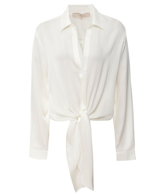 Silk95five Thai White Blouse