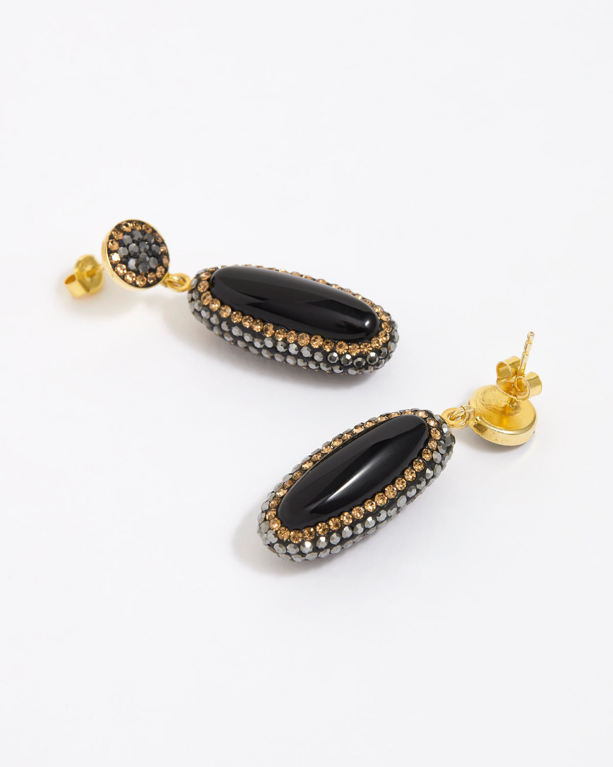 Soru Onyx Double Sided Earrings