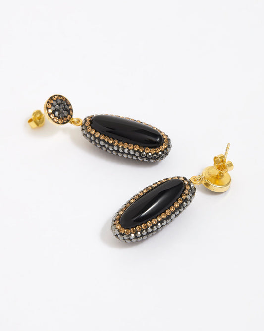 Soru Onyx Double Sided Earrings