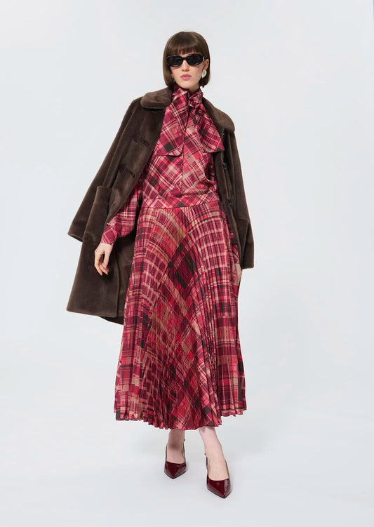 Tara Jarmon Juline Pleated Full Skirt