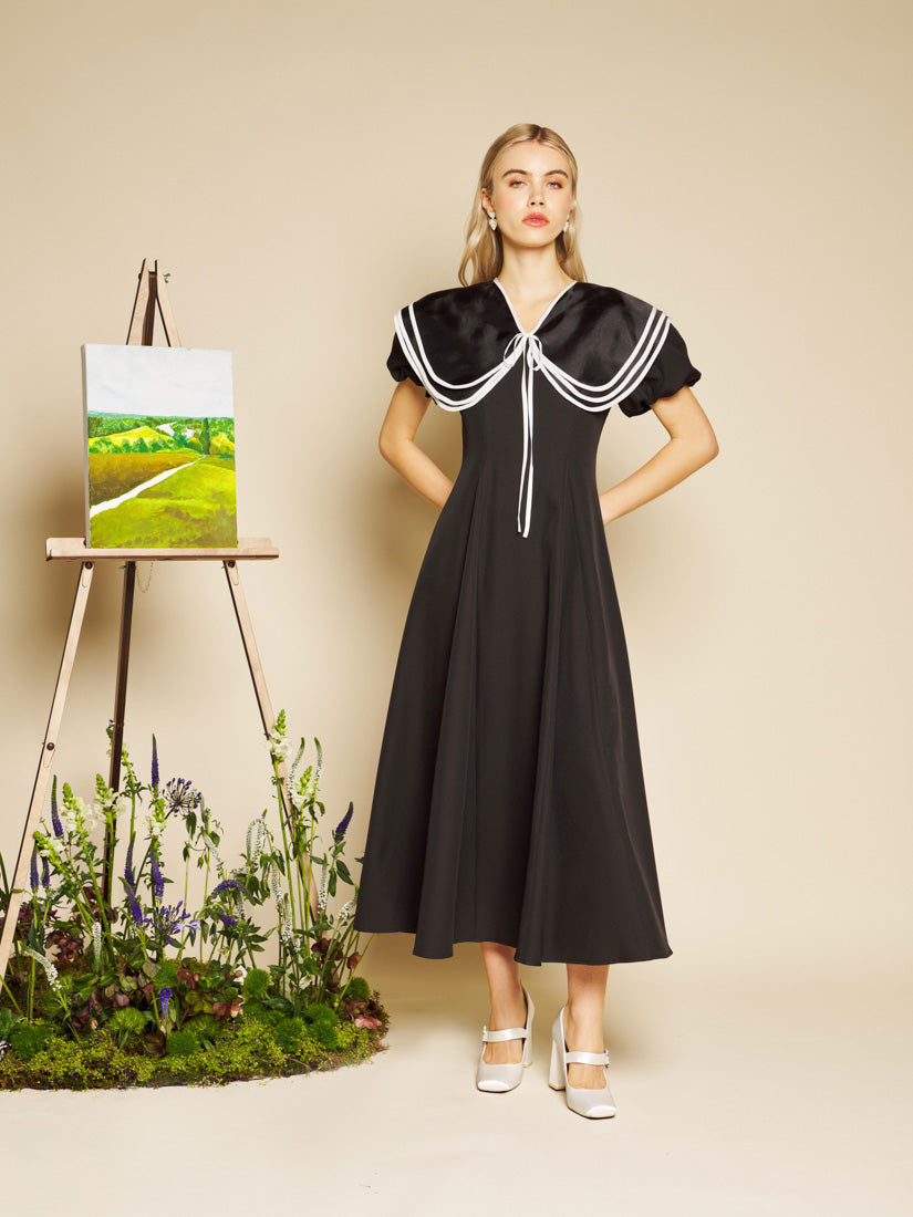 Sister Jane Primrose Collar Midi Dress
