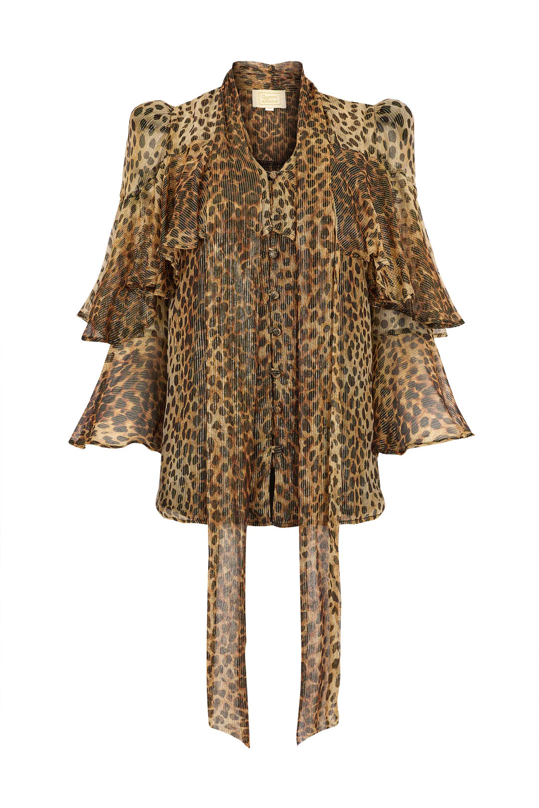 Queens Of Archive Bea Cape Blouse