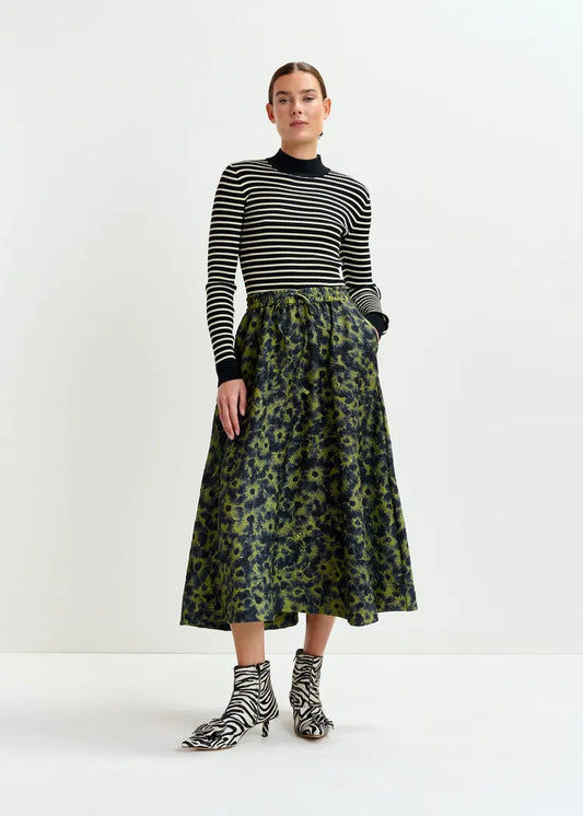 Essentiel Antwerp Isebel Elasticated Midi Skirt
