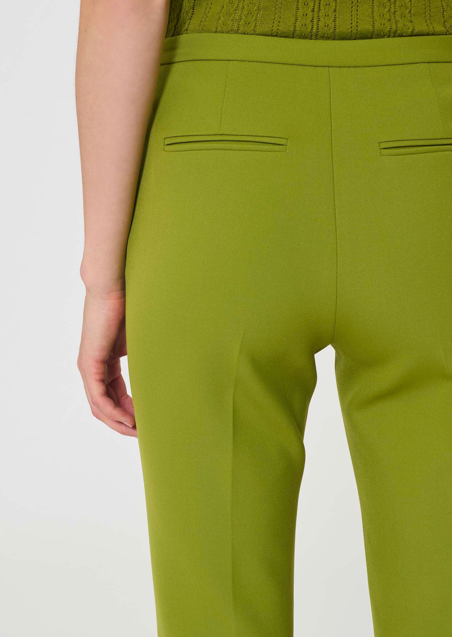 Tara Jarmon Paulin Apple Green Trousers