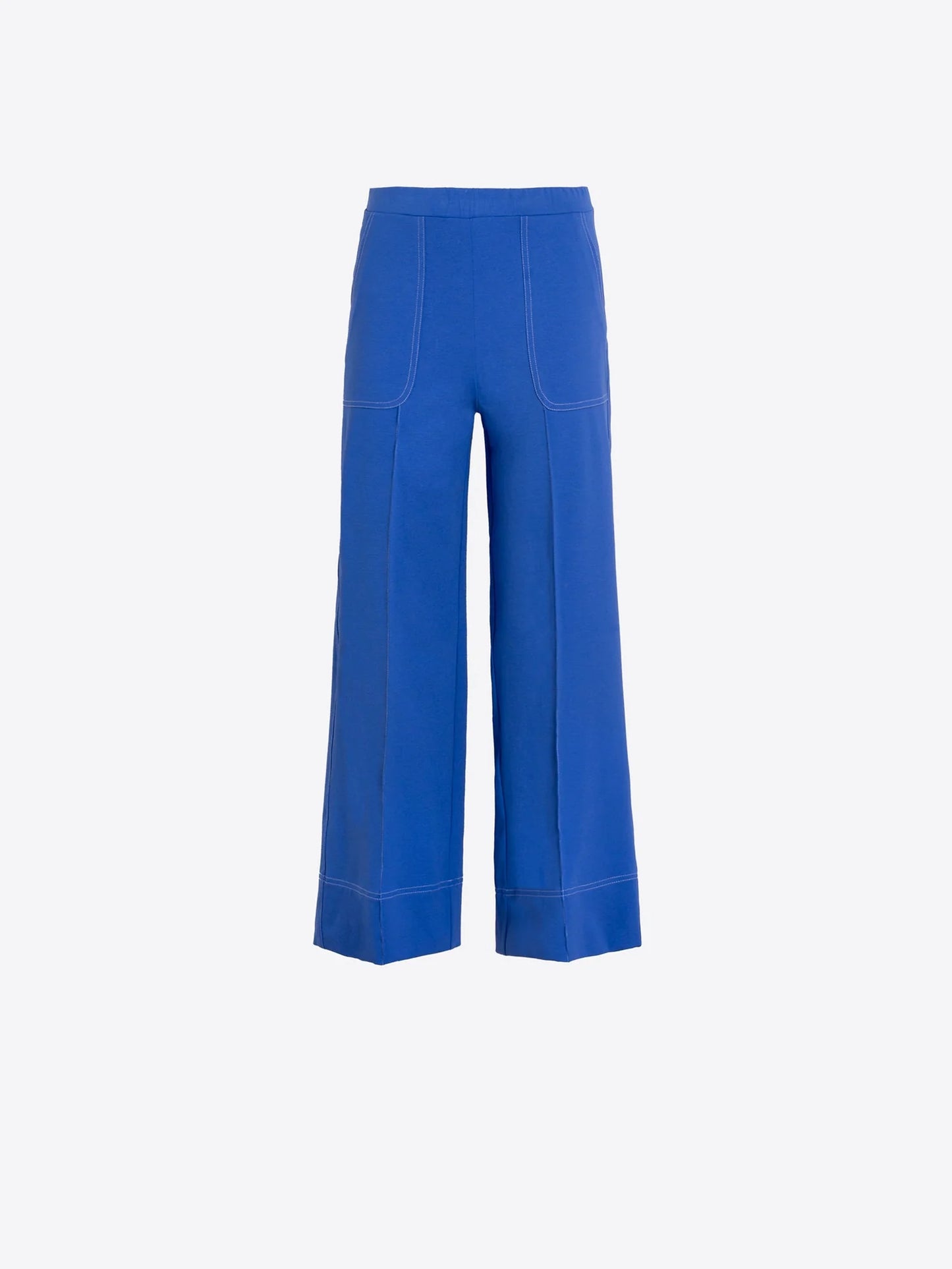 Vilagallo Wide Leg Trousers Blue