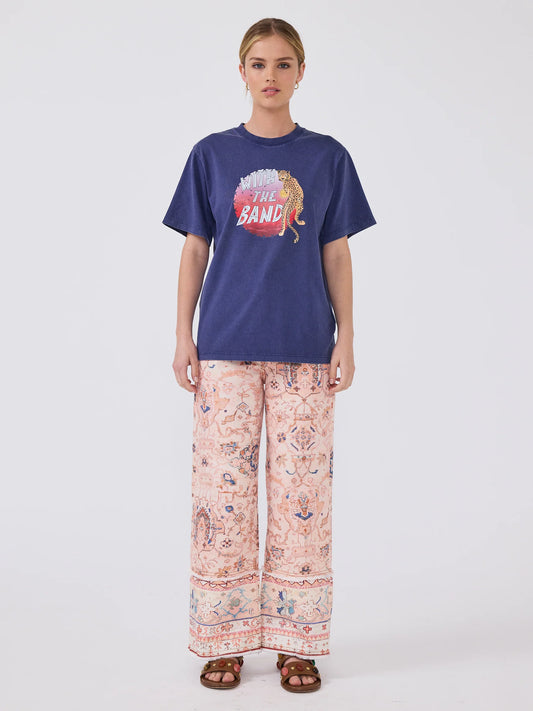 Hayley Menzies With The Band T-Shirt