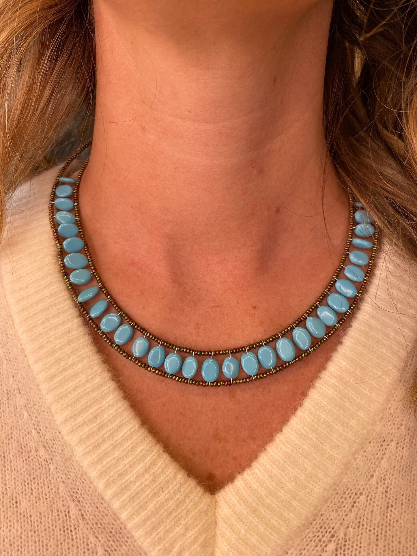 Giro Turquoise Necklace