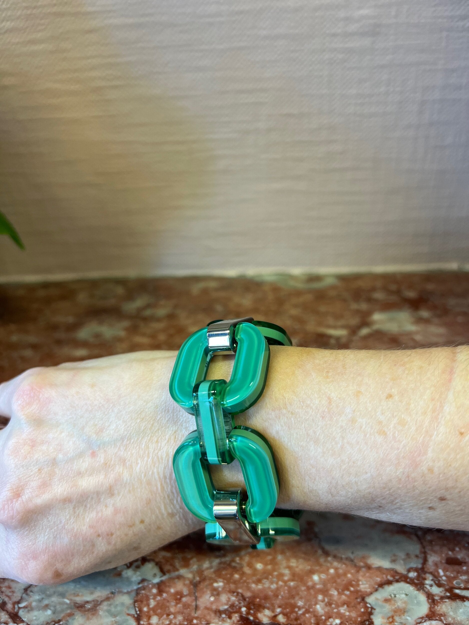 Sage green bracelet