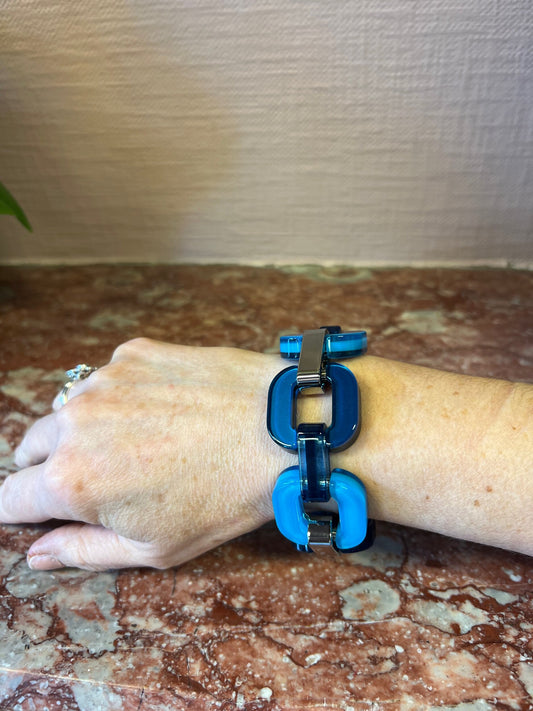 Multi Blue Bracelet